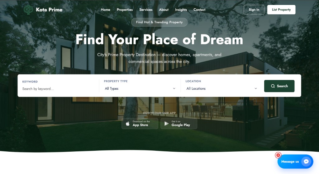 Real Estate Web Platform